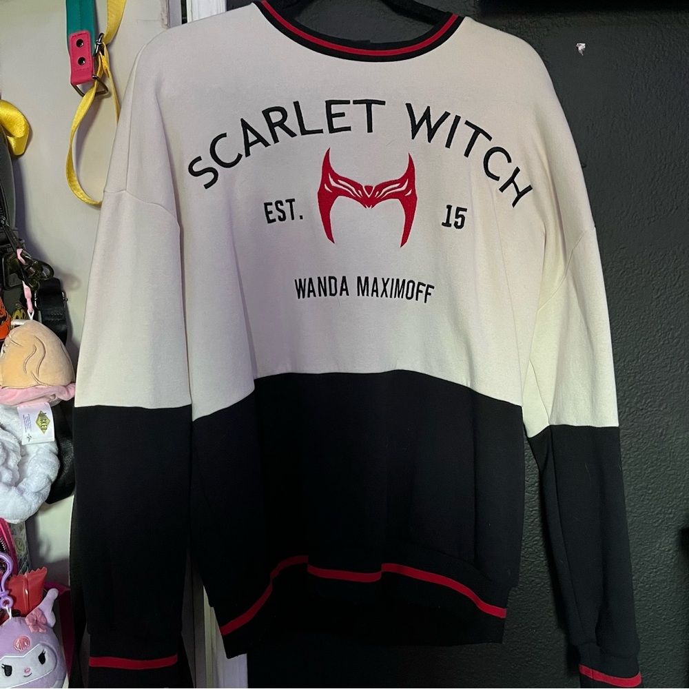 Marvel Scarlet Witch Panel Crewneck - BoxLunch Exclusive